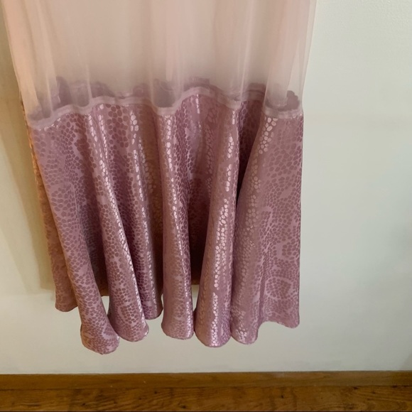 • VINTAGE 80s mauve silky Dress by Move-Jazz • - Picture 10 of 16